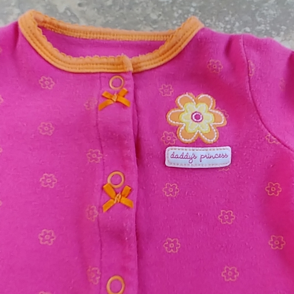 Set of 3 Carter's newborn one pieces - Picture 5 of 8